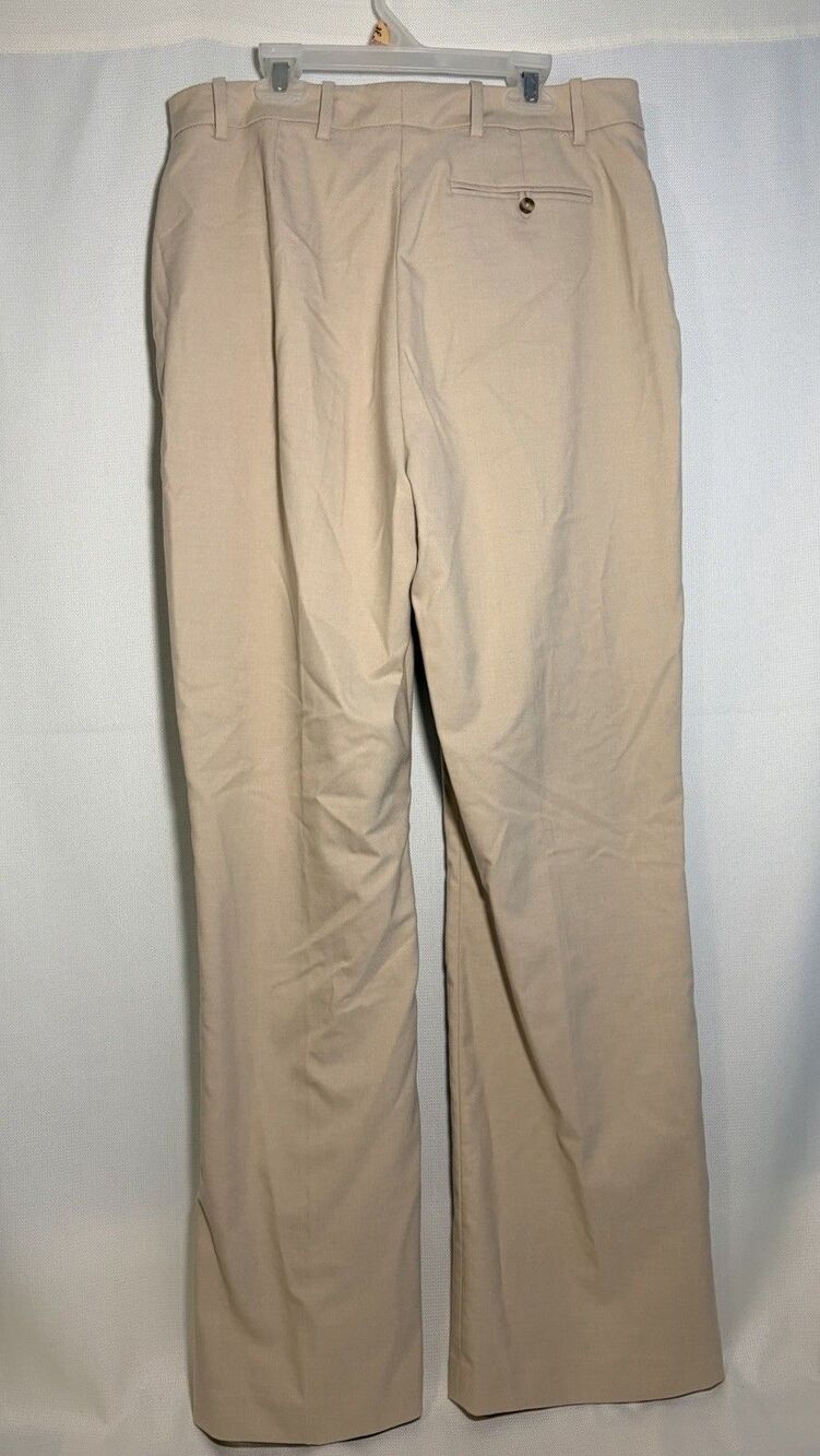 Calvin Klein Women’s 12 Tan Classic Stretch Trouser Pants